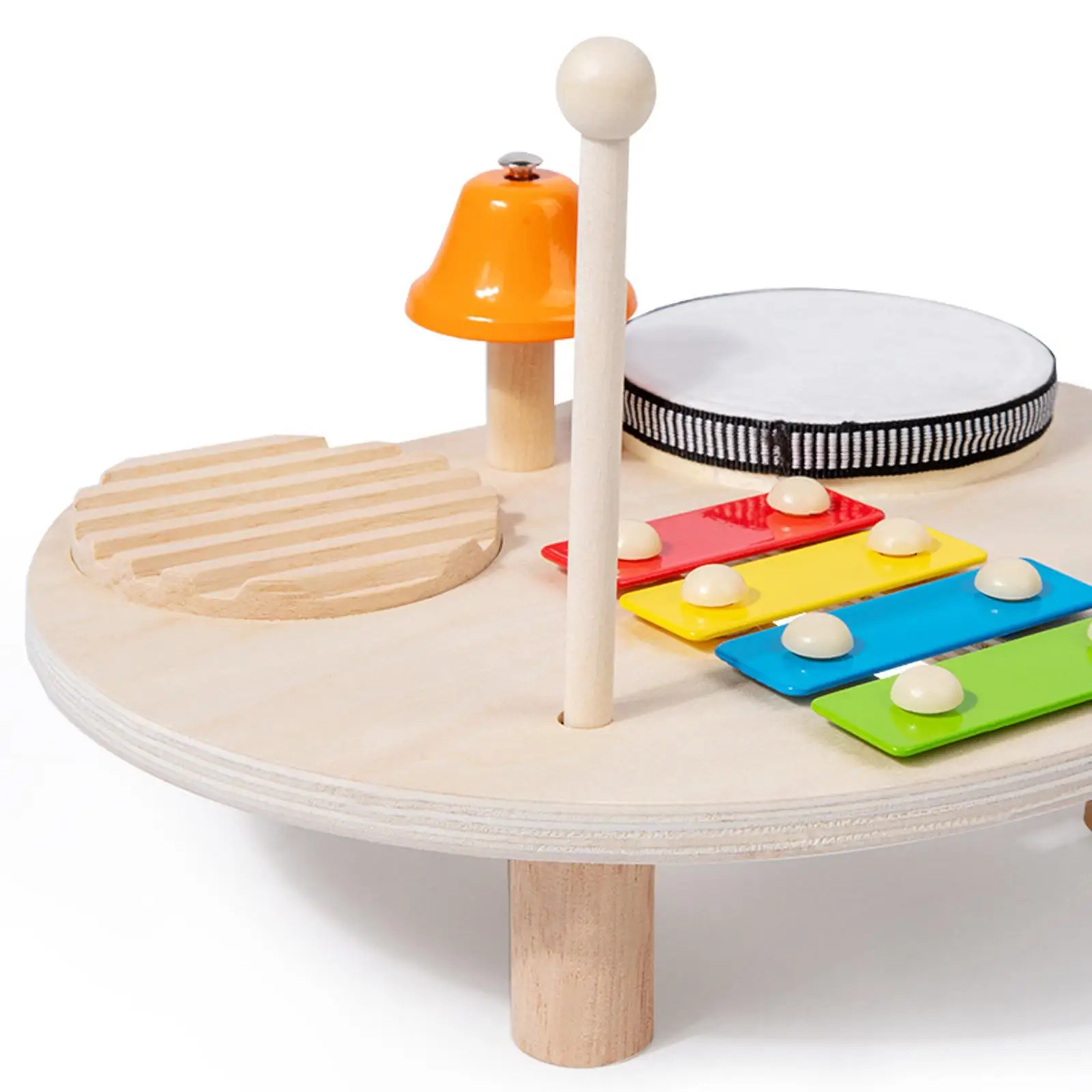 Kinder Trommel Set Holz Xylophon Montessori Spielzeug für Mädchen Kinder Alter 2 3 4 5 6