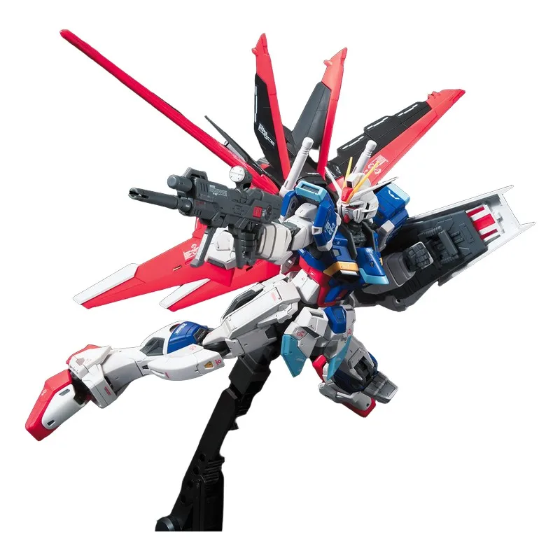 Bandai Originale RG FORCE IMPULSE GUNDAM ZASFT MOBILE Anime Action Figure Modello di assemblaggio Giocattoli Regali per bambini