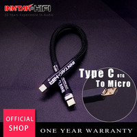 Best Hifi USB Cable Type C OTG To Micro Audio Cable For Smartphone / Phone OTG output to DAC Heaphone Amplifier NO1125