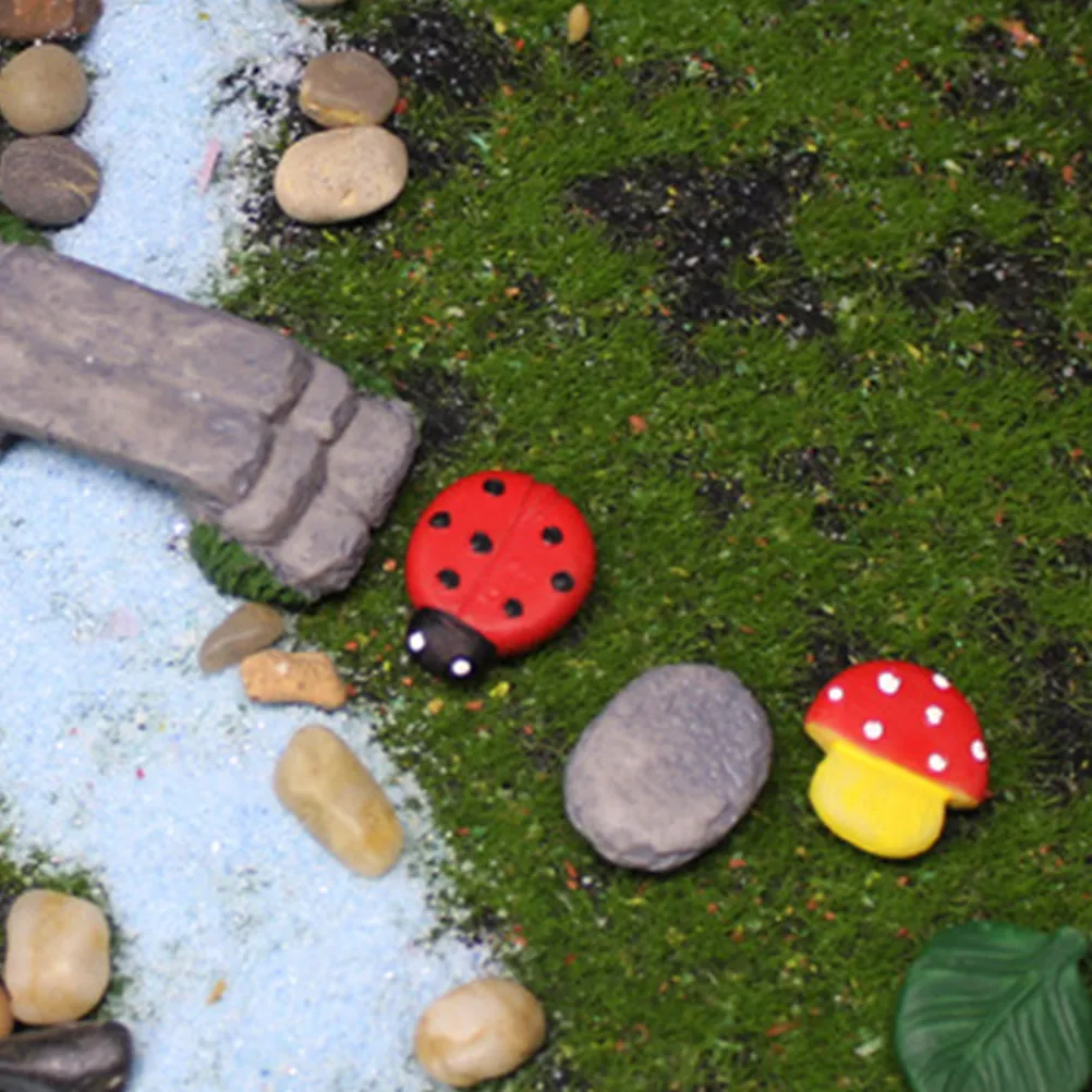 

Набор миниатюрных садовых дорожек в форме грибов: очаровательный креативный дизайн для декора садовых дорожек, ландшафтный аксессуар для сказочных садов на открытом воздухе