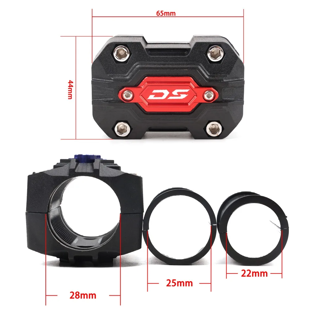 Für Voge DS 800X Rally DS800X DS625X DSX 800 900 625 525 500 DS Motorradzubehör Stoßstangenblock-Schutz Flaschen- und Becherhalter – Detail 6