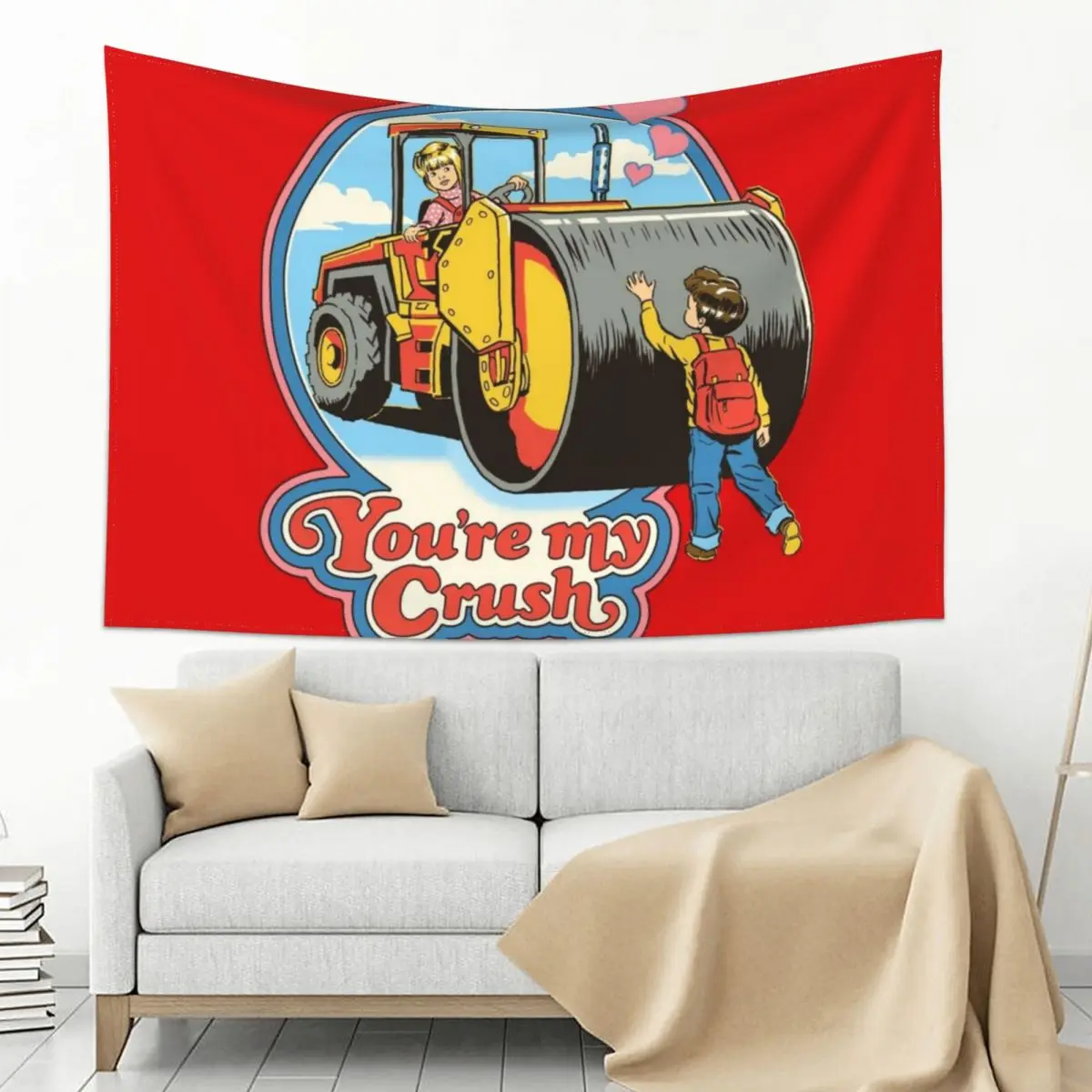 

You're My Crush Tapestry
