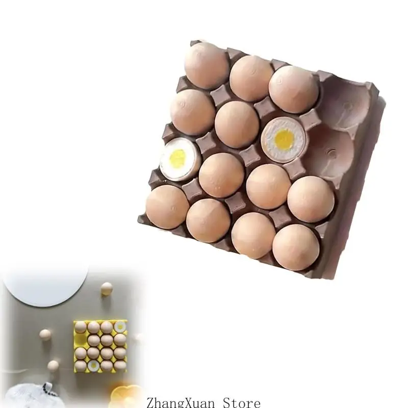 Lustige Kühlschrankmagnete, 3D-gedruckte Eier, Kühlschrankmagnete für Küche, Büro, 3XUF – Detail 7