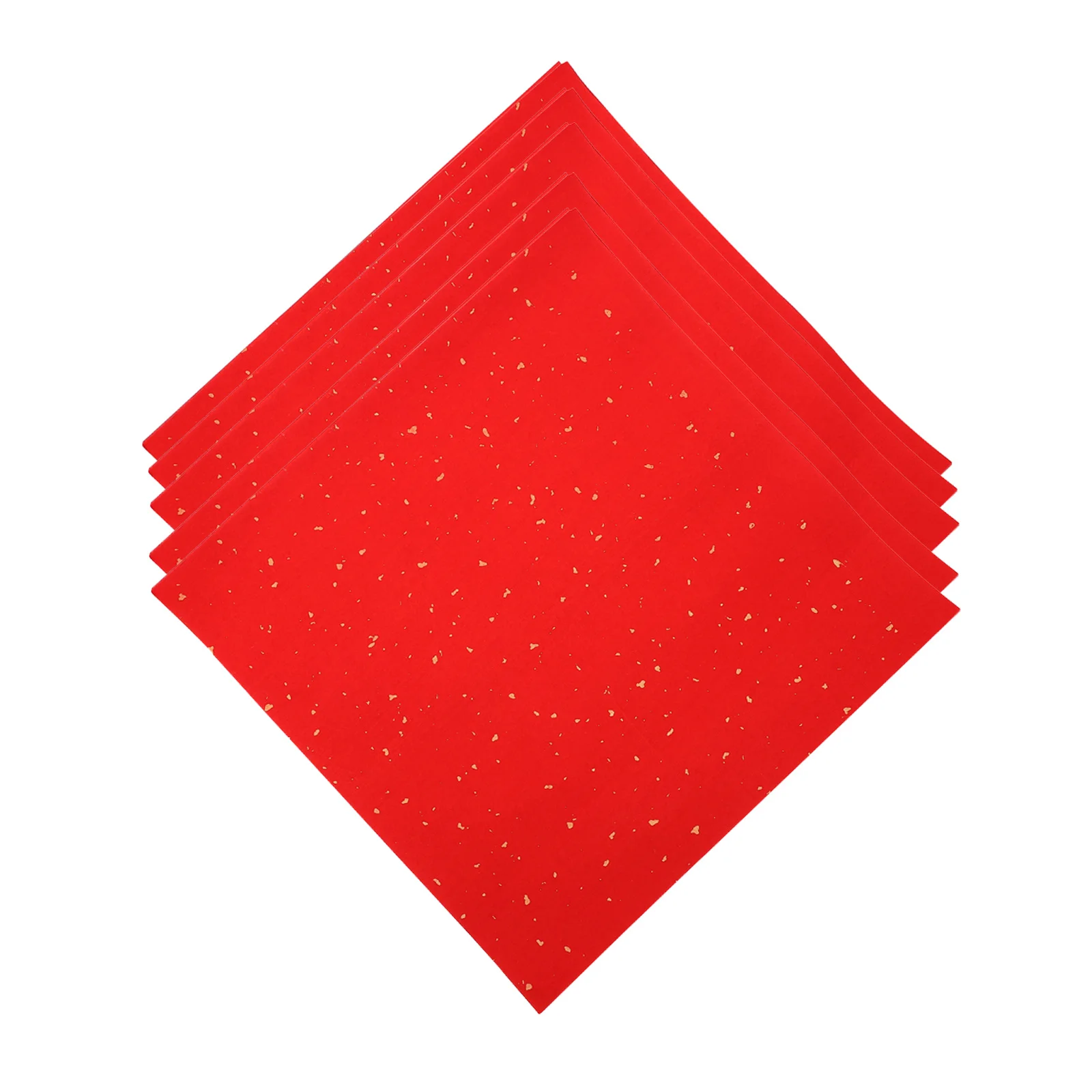 

2pcs Fu Character Chinese Spring Festival Writing Paper Bamboo Pulp Smooth Ink Control Red Rice Paper For Wedding