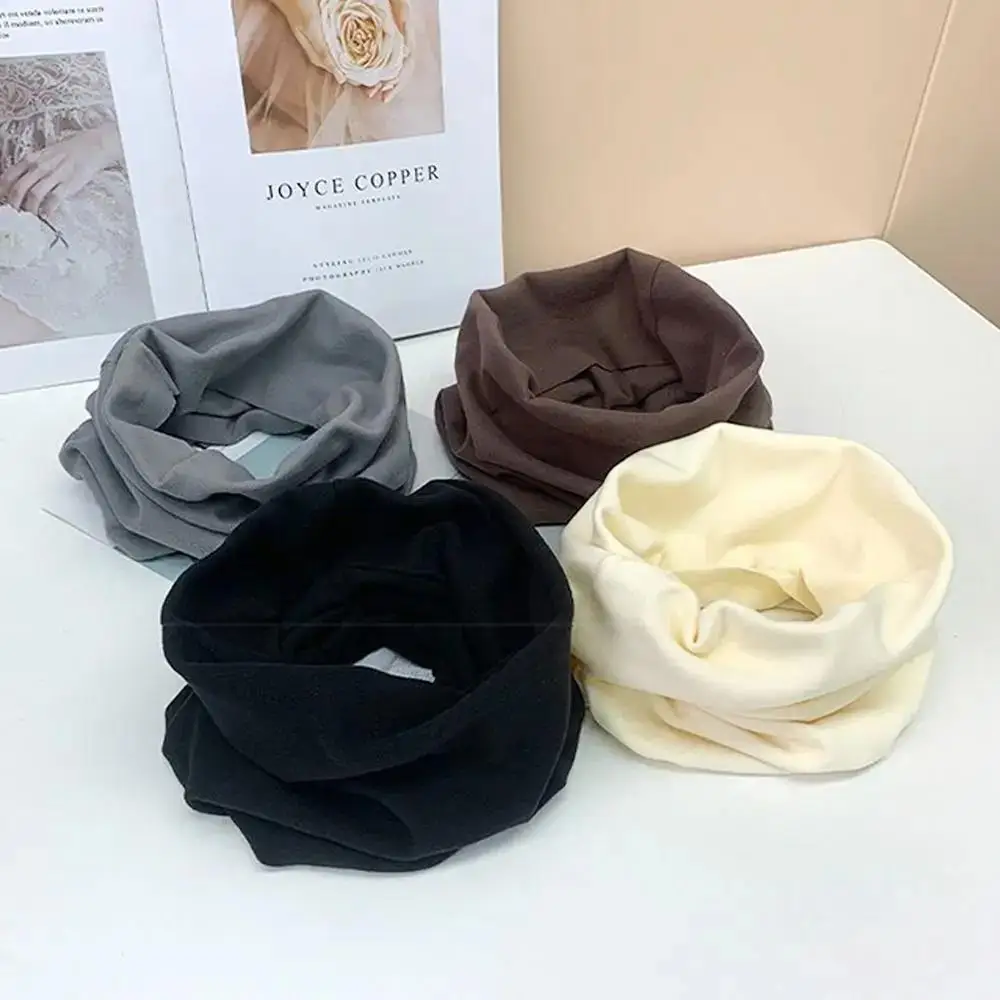 Syal Leher Berlapis Hangat, Syal Olahraga Lembut, Dekorasi Fashion, Barang Beludru, Syal Tebal, Pelindung Angin untuk Lari, Selendang Berguna