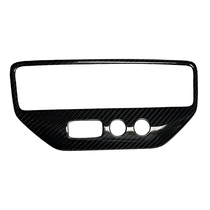 Dry Carbon Fiber AC Control Panel Cover Trim for Maserati GranTurismo 2008-2017