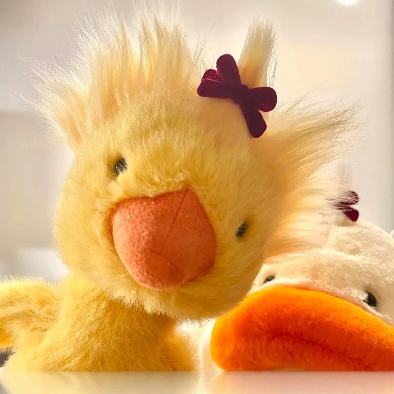 25cm Deep-Fried Duck Plush Toy Ugly And Cute Cartoon Stuffed Animal Pillow Doll for Room Decor And Children's Birthday Gift