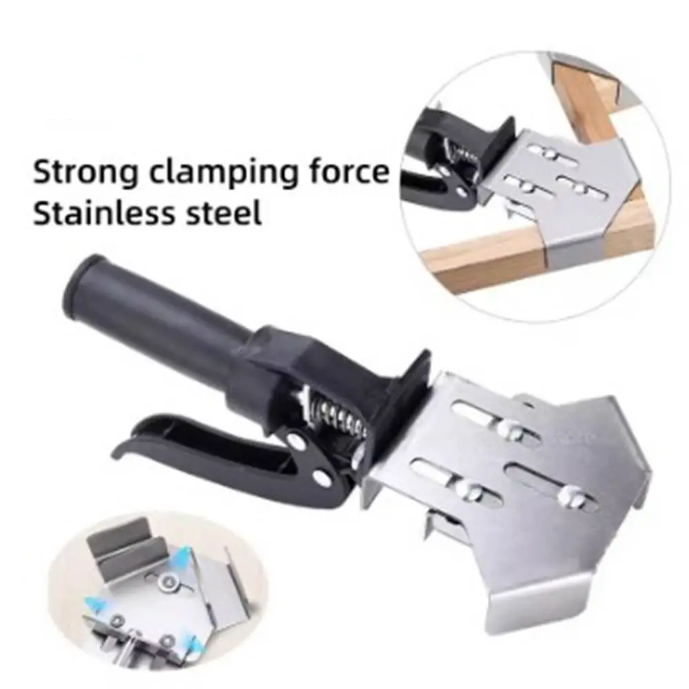 

Угловой зажим из нержавеющей стали, быстрый зажим, фиксатор с одной ручкой, 90-градусный прочный вспомогательный угловой зажим