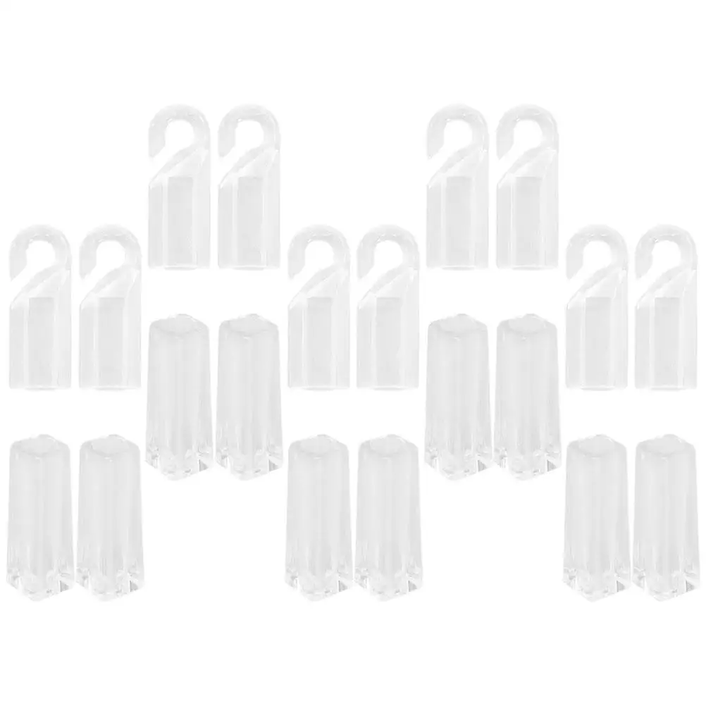 

20pcs Curtain Accessories Vertical Blinds Replacement Parts Plastic Tilt Hook Handle Window Blind Wand Hooks Fits Most Blind
