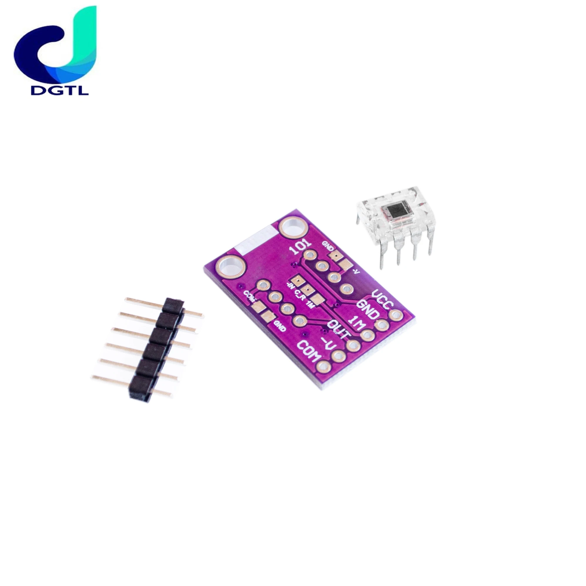 OPT101 Light Analog Light Intensity Sensor Module Single Chip Photoelectric Diode 14KHz CJMCU-101