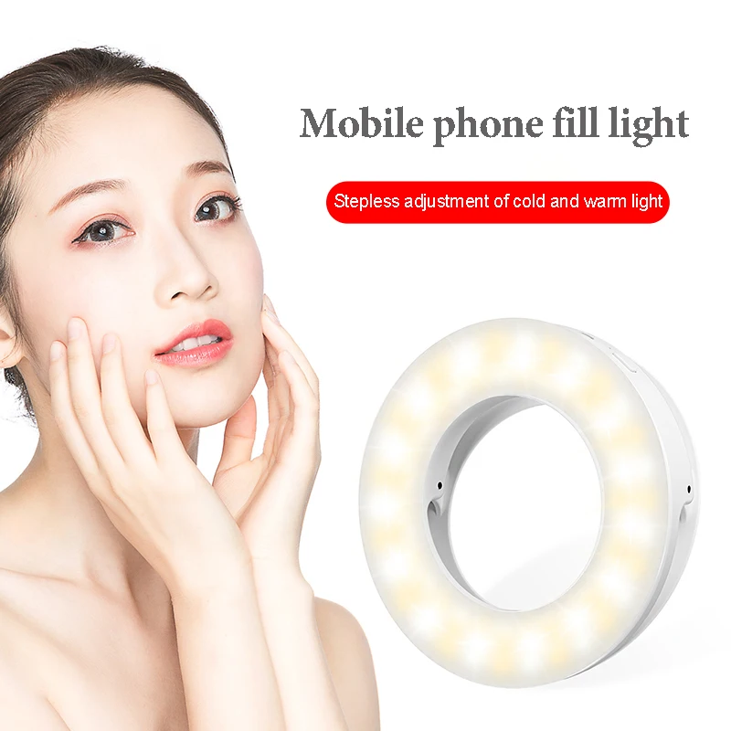 Selfie Ring Lamp Led Light Photography Photo Shooting Light For Photo Locks Ring Light Professional Cell Phone Accessories
