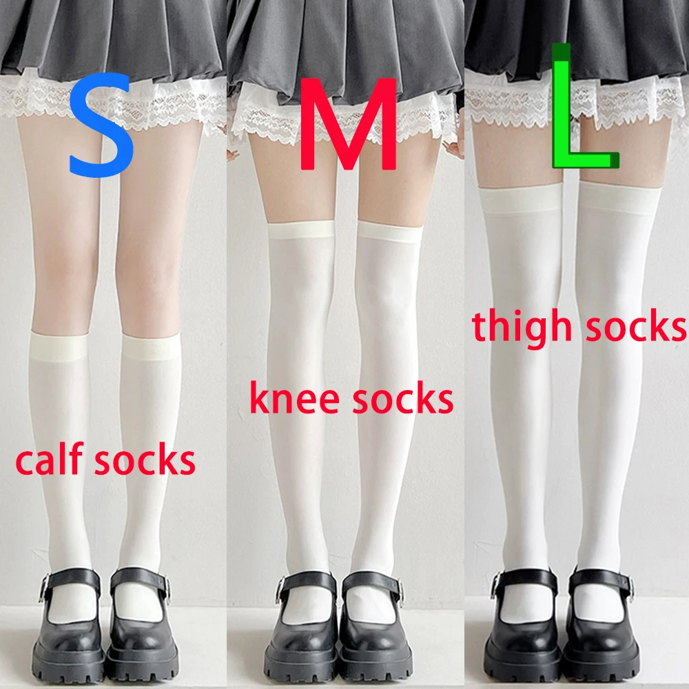 Red polka dot ladies stockings Harajuku fashion Lolita soft cute girl thigh socks college style JK calf socks two-dimensional