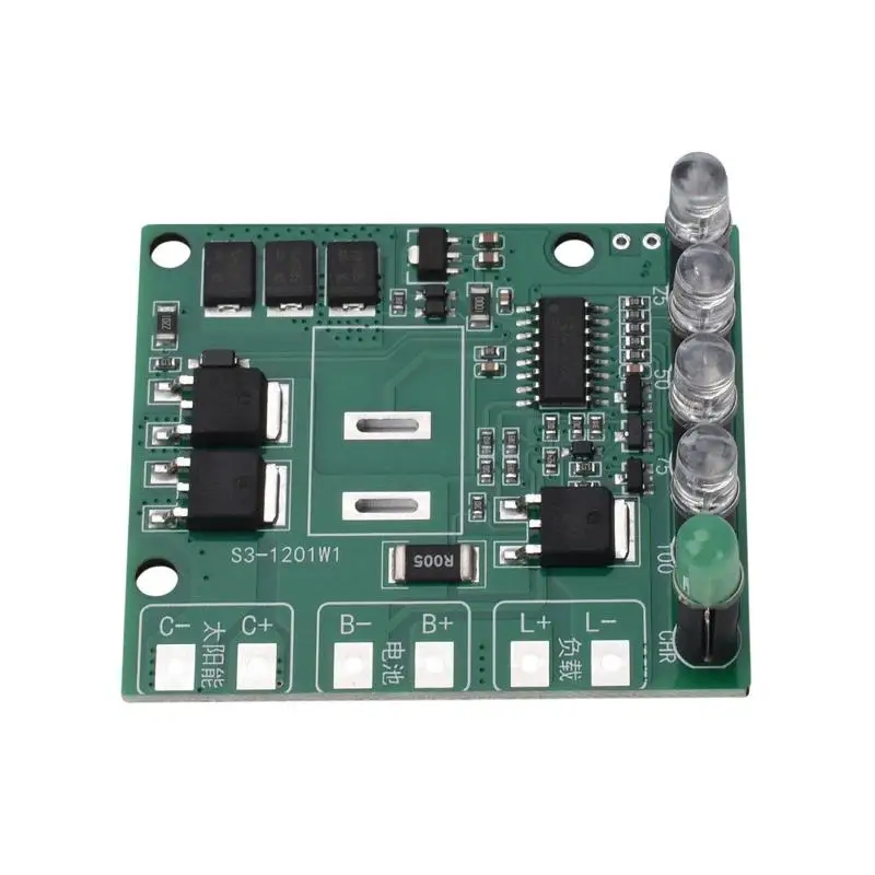 12V 12A MPPT Solar Charge Controller Module For 3S Li Ion And 4S LiFePO4 Battery With Overcharge Protection