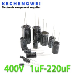 400V 1uf 2.2uf 3.3uf 4.7uf 6.8uf 8.2uf 100uf 22uf 33uf 47uf 68uf 82uf 220uf aluminum electrolytic capacitor