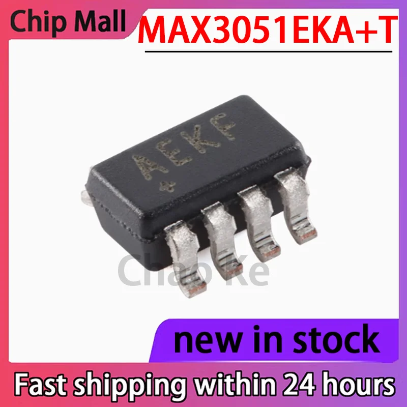 

5PCS MAX3051EKA+T Package SOT-23-8 1Mbps, Low Power Current CAN Transceiver