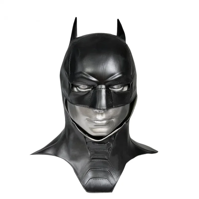 Cos Bulex 2022 Adult Men Bat Superhero Cosplay Bruce Wayne Costume Halloween Masquerade Mask Black Latex Accessories