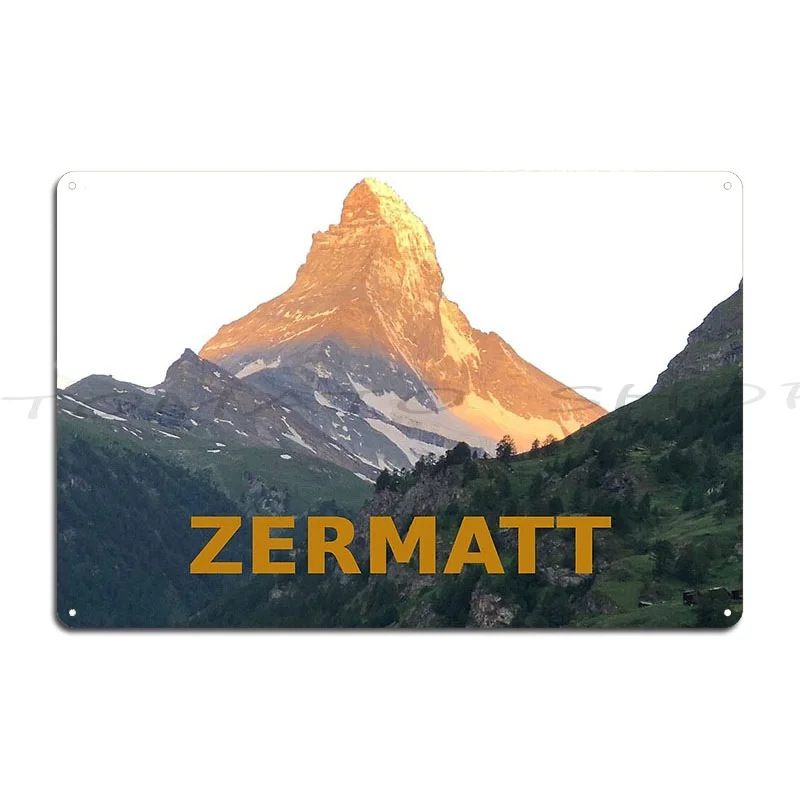 Ski Vail Colorado Bernese Oberland 1895 Vintage Switzerland Poster  Metal Signs Club Designing Pub Club create  Tin Sign Poster