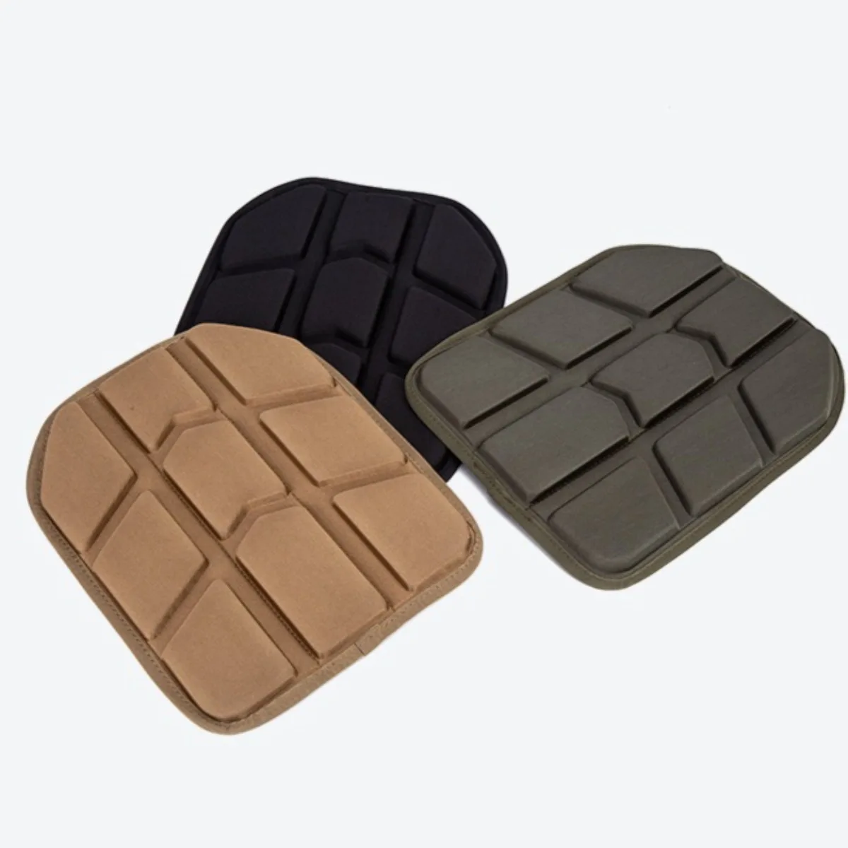 Tactical 2 Sheets Vest Breathable Foam Back Plate with Built-In Cushioning Pad Molded Lining Removable Breathable Insert Board