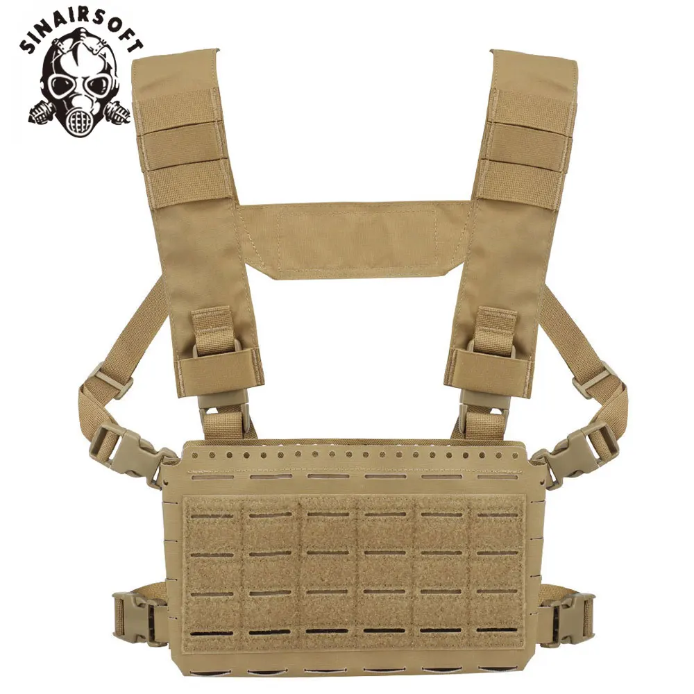 MOLLE MK5 Chest Rig SS MKV Micro Fight Chassis Placard Hook Loop Airsoft Magazine Pouch Tactical Plate Carrier Vest Accessories