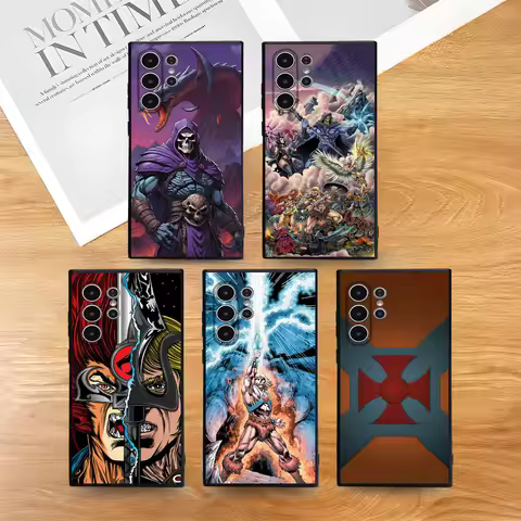 He-Man M-Masters Universe Phone Case For Samsung Galaxy S25 S24 S22 S23 Ultra S21 S20 Plus 5G Frosted Non-Slip Full Cover Case