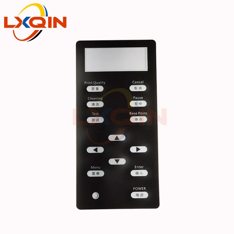 LXQIN 12button operation control panel sticker for key panel key board cover for Hoson board