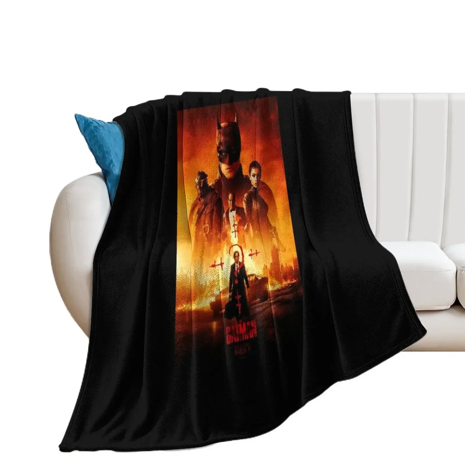 

Day Gift Rob Patinson Cool Love Funny Throw Blanket Plaid on the sofa Cute warm winter Polar Blankets