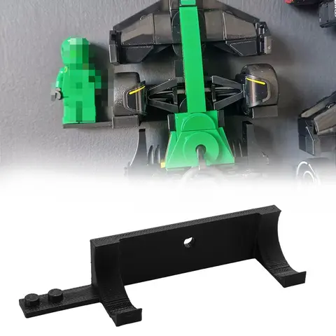 5 höger och 5 vänster väggmonteringskrokar för Lego Speed Champions F1 Formel 1-bilar gör-det-själv byggklossar väggmonteringsfäste 6 best sales Lego Technic väggfäste - №4