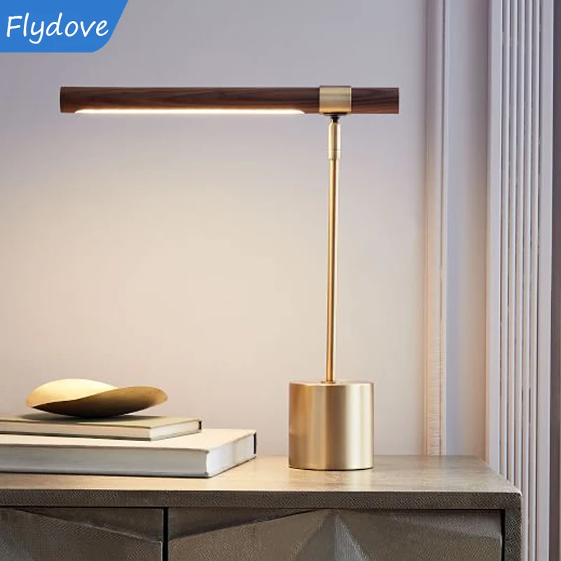 Nordic Modern LED Table Lamp For Living Bedroom Bedside Table Lamps Creative Office Study Reading Light Decor Lighting Fixtures