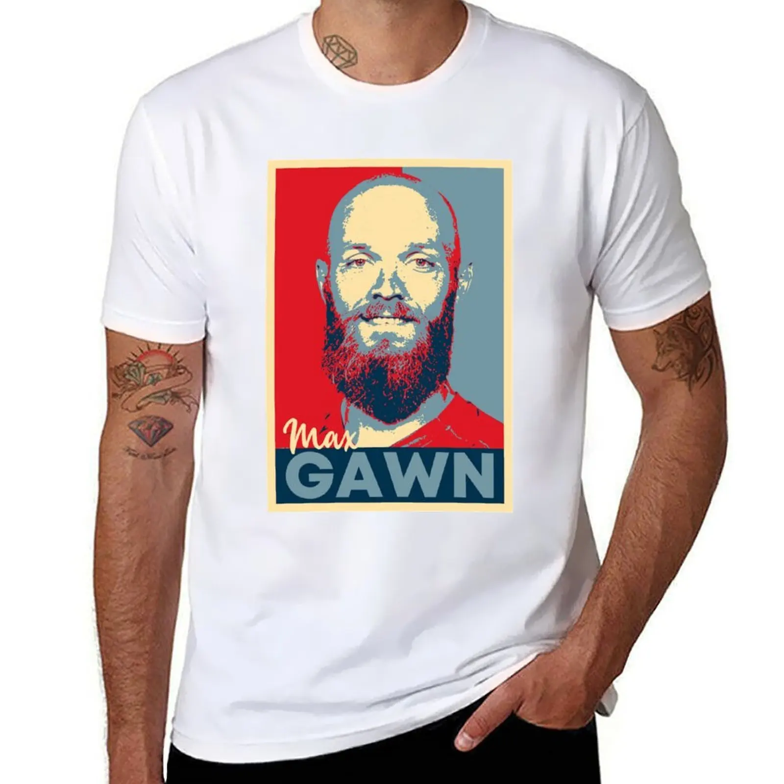 

Max Gawn Hope T-Shirt man t shirt graphic funny t shirts dark humor T-Shirt
