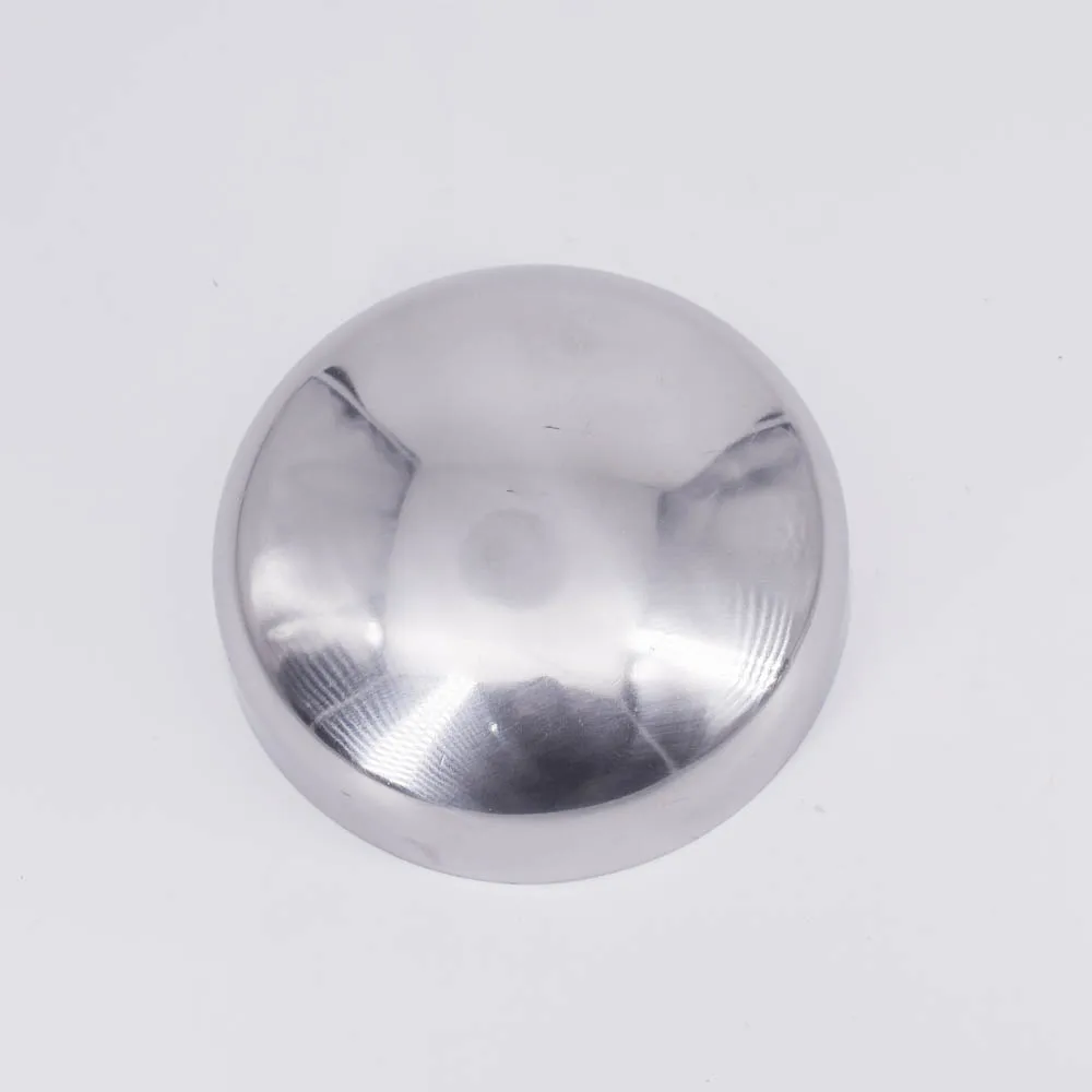 25 32 38 45 51 63-108mm Outer Diameter Sanitary Butt Welding Dome End Cap SUS 304 Stainless Steel Homebrew Beer 2mm Wall