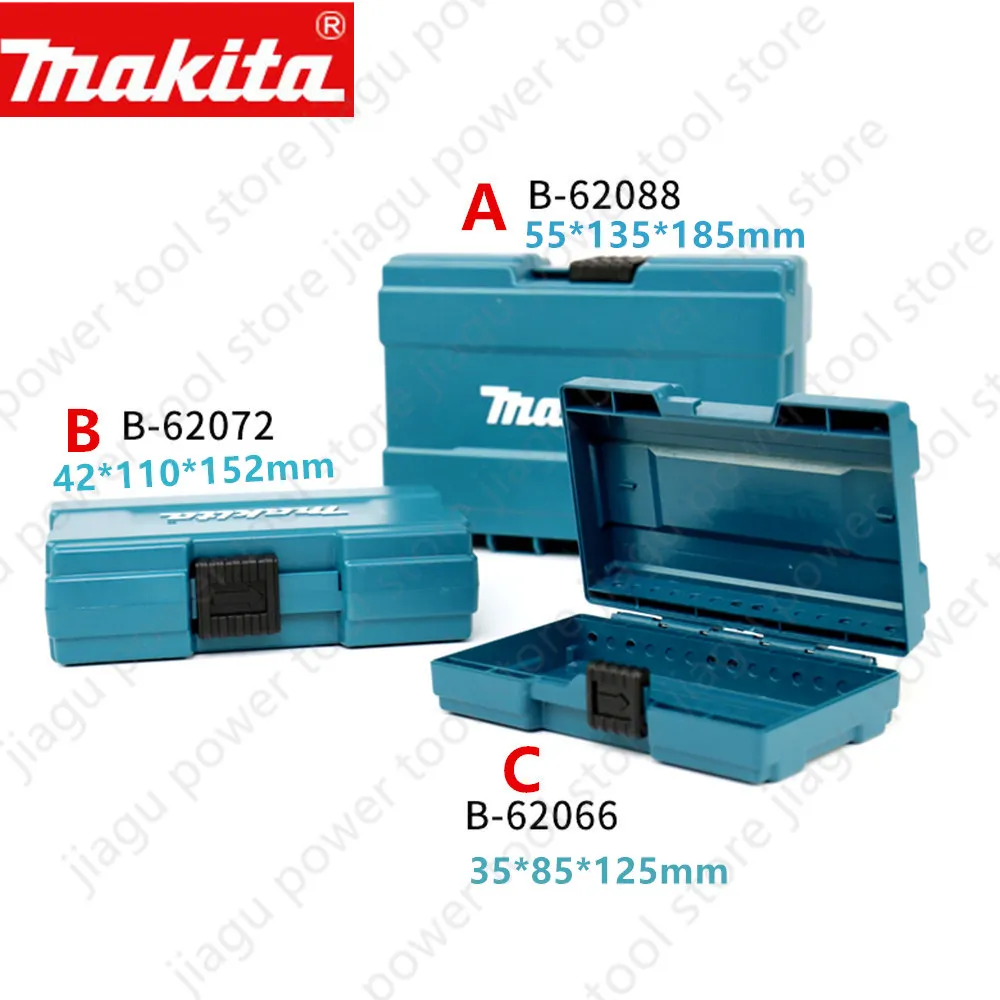 Imagem -03 - Makita Abc Mini Tool Box Case Ferramentas Mala Conector Makpac Caixa de Armazenamento Conveniente B62066 B-62072 B-62088 Toolbox