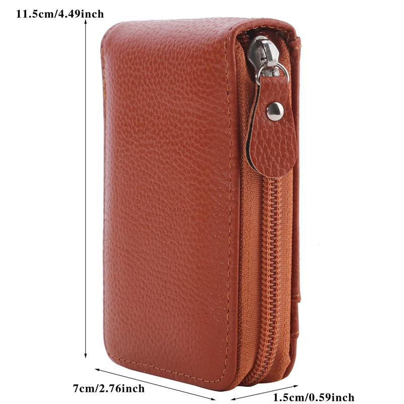 Credit Card Wallets PU Leather Men Bank Cardholder Case Slim Thin Wallets Mini Multi-layer Convenient To Carry
