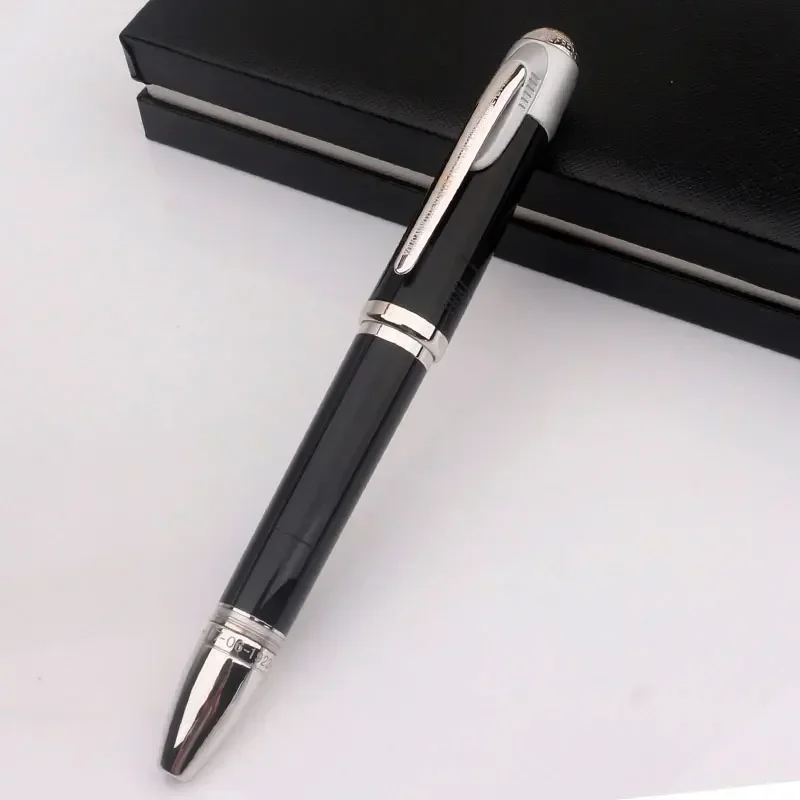 تصميم خاص توقيع Ferr Ari أحمر أسود أصفر حبر المكبس أعلى جودة قلم حبر منحوتة جوفاء مكتب الكتابة رولربال