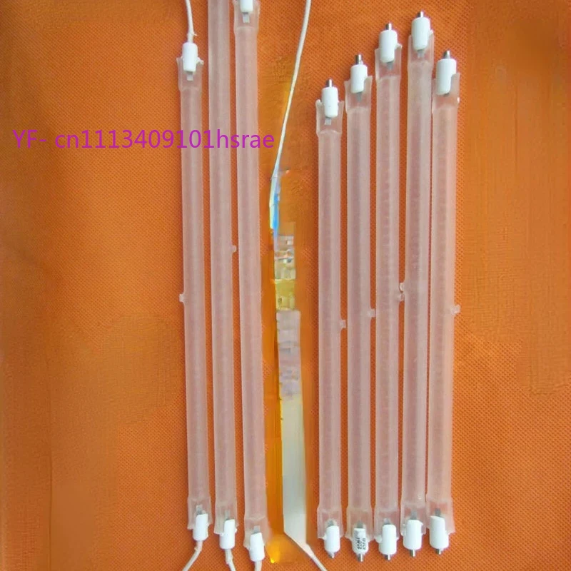 Quartz Infrared Heating Element Straight Plug Halogen Tube Heater Replacement Tube