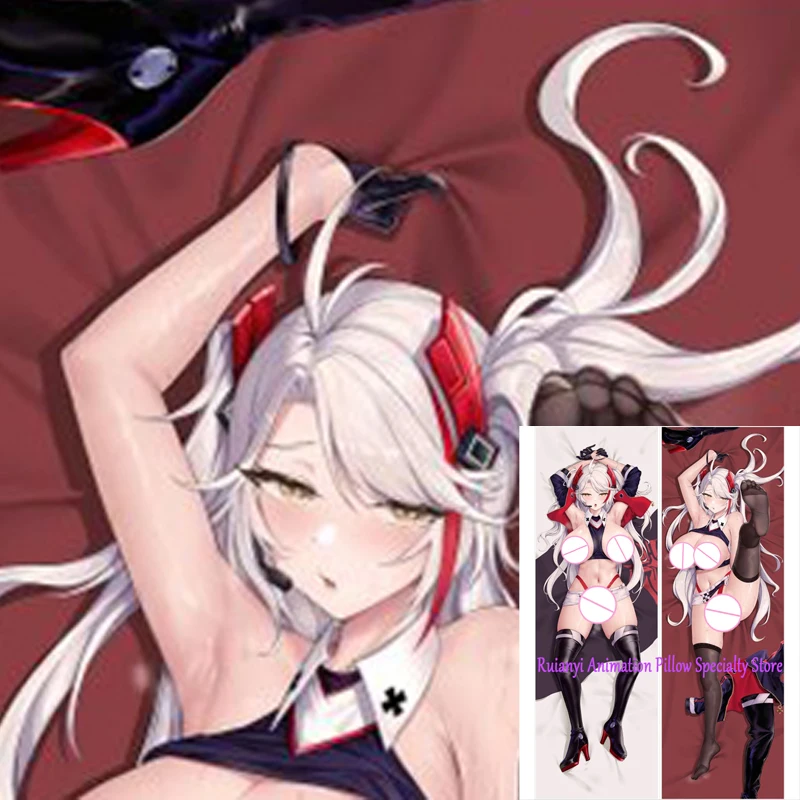 

Dakimakura Anime Pillow Cover Prinz Eugen Double Sided Print 2-Side Print Pillowcase Body Decoration