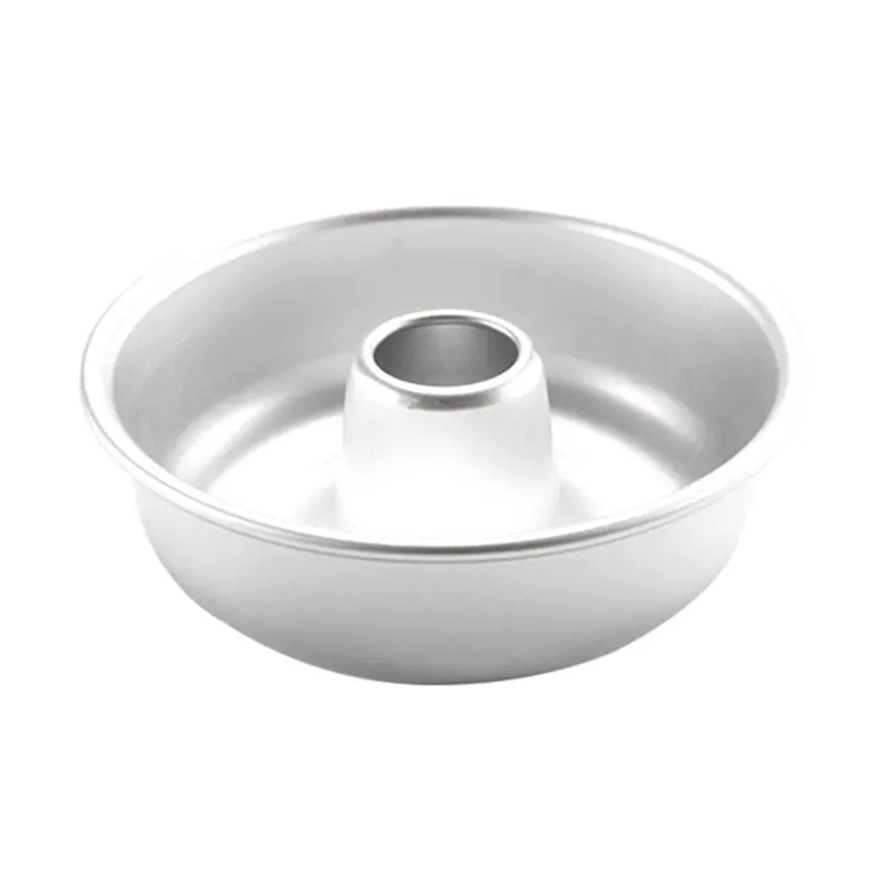 B97A-2Pcs 6In Cake Pan Round Nonstick Pound Cake Pan For Baking,Tube Cake Pan For Cheesecake,Flan,Creme Cake,Cookie,Donut