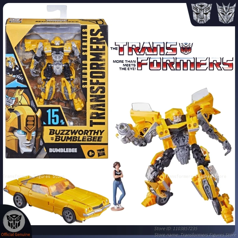

In Stock Transformer SS Series SS-15BB Bumblebee G1 Movie Cartoon Action Figure Anime Movable Robot Popular Collectible Toy Gift