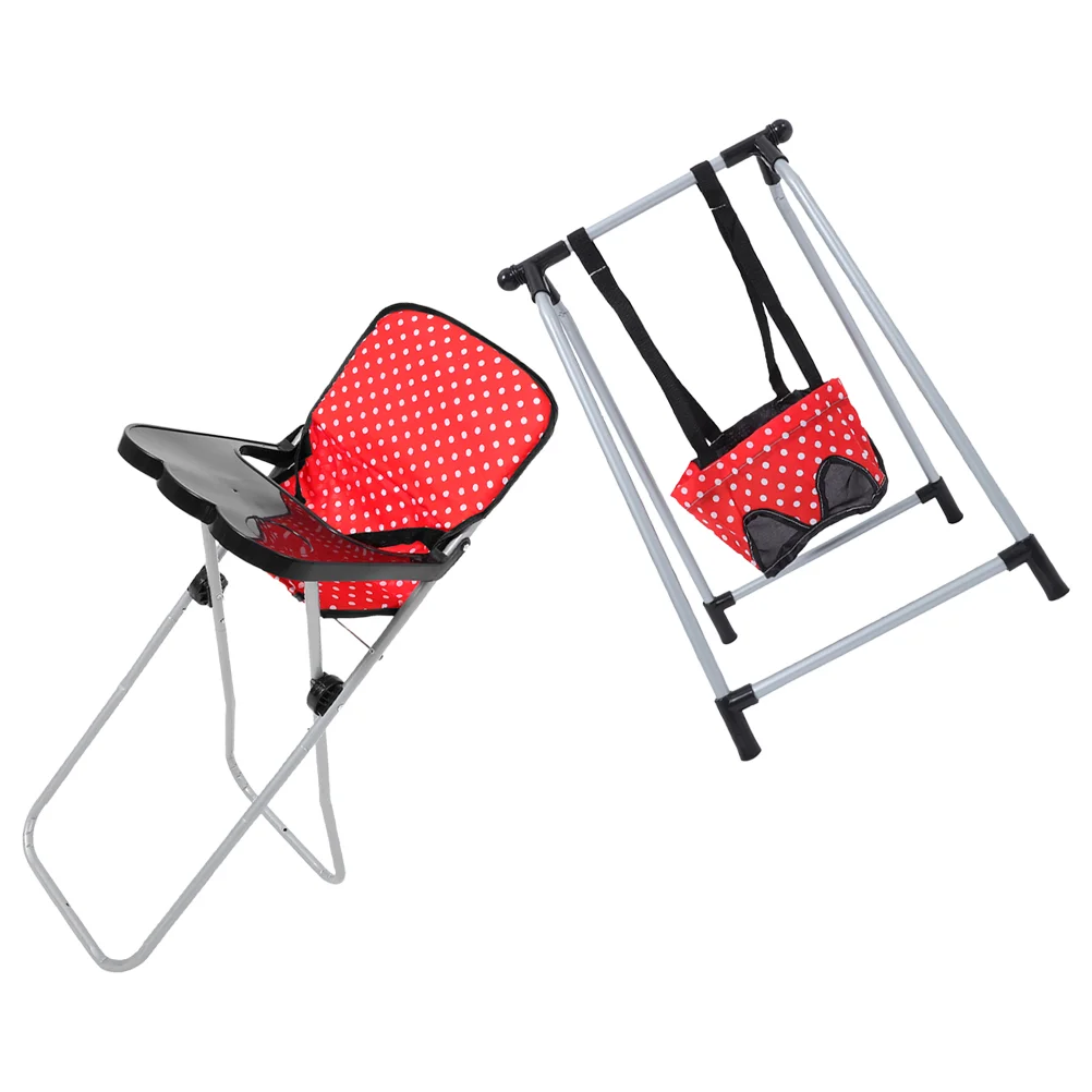 Accessoires meubles bébé chaises hautes pour poupées nuisette chaise haute chaises hautes jouet siège de voiture