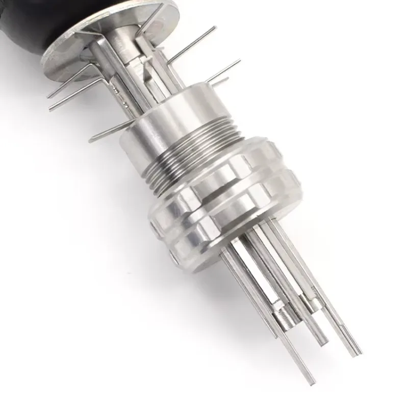 

Hot Sale HAOSHI 10 Pin Plum Tubular Pick Tool Open Tools for smith Professional Pick Set