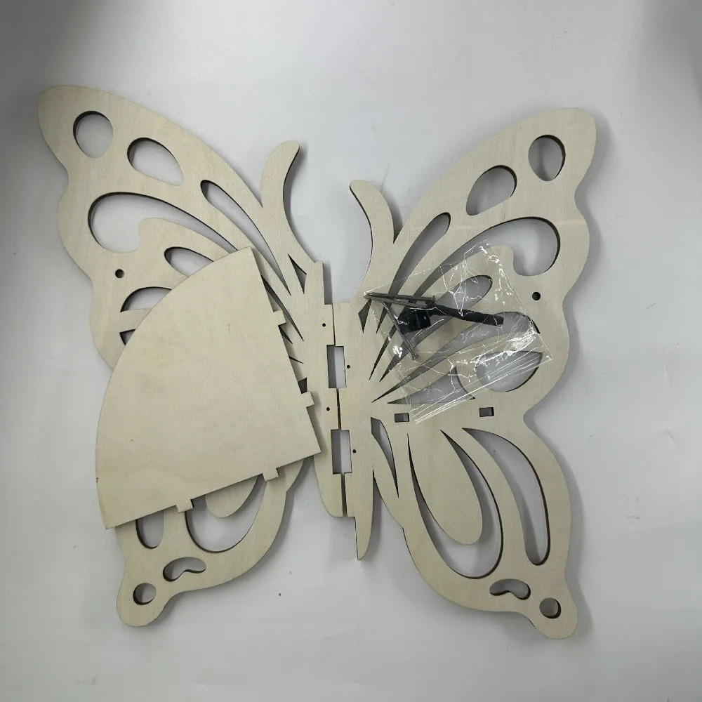 Elegant Hollowed Out Butterfly Shaped Shelf Artistic Wall-Mounted Display Shelf Home Decor Decorative Wall Bracket Bedroom