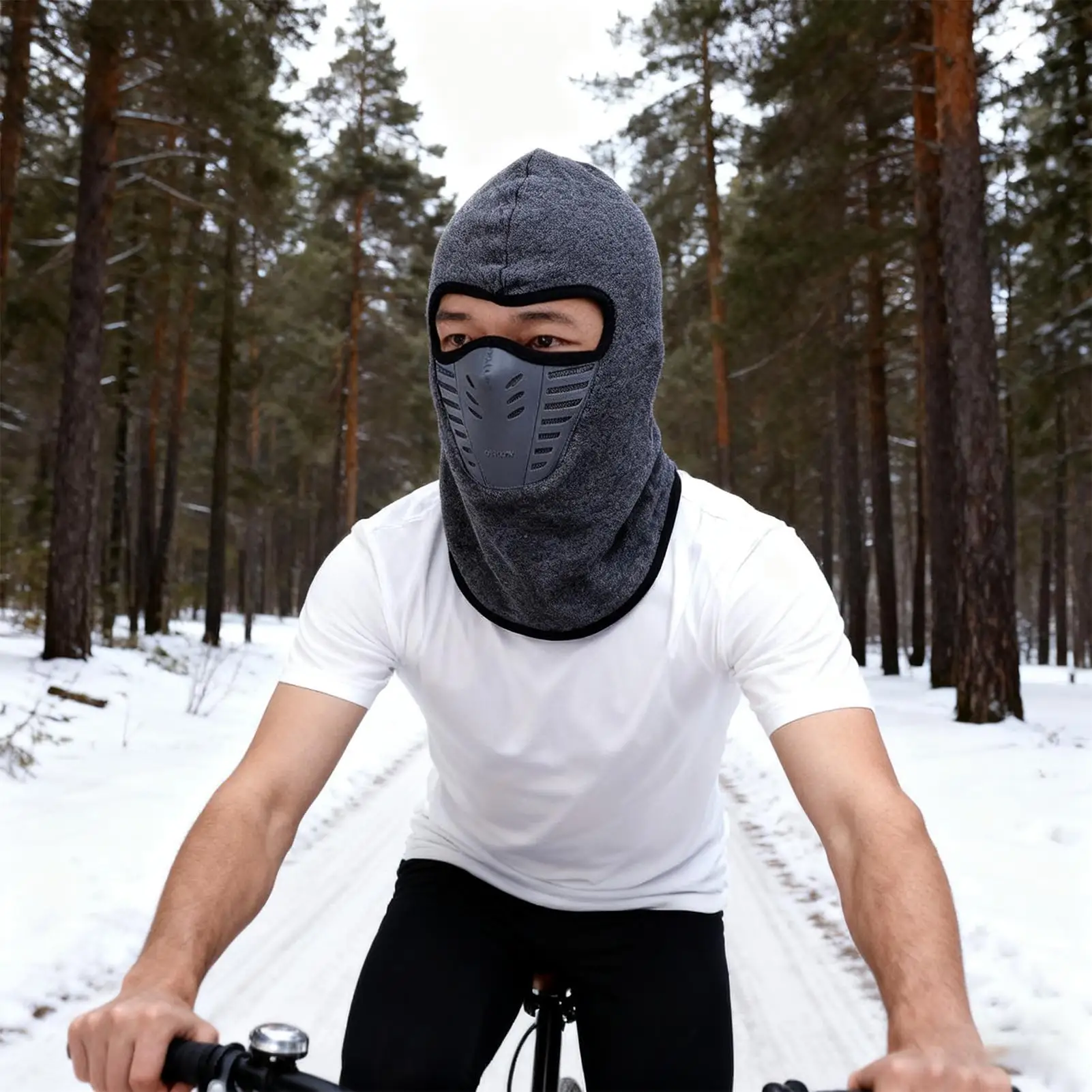 

Motorcycle Face Cover For Men Warm Breathable Elastic Cold Weather Protector Scarf Men Women Winter Face Warmer For Fishing