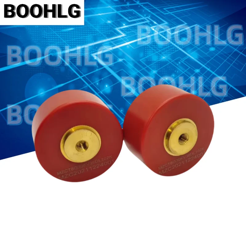 1PCS 30KV Bolt Type High Voltage Ceramic Capacitor 402K 802K 103K High Frequency Pulse Capacitor for Particle Accelerator
