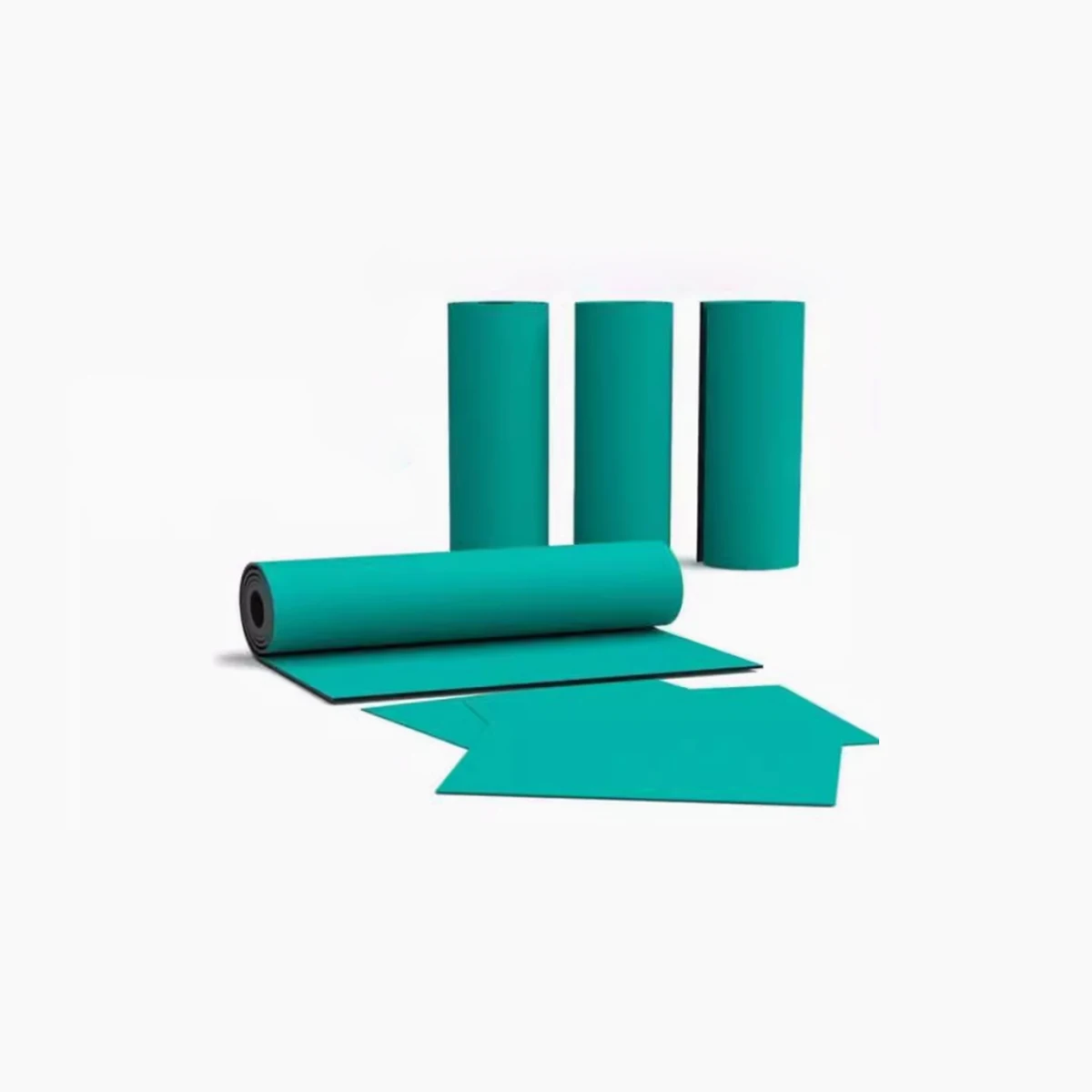 

Nitrile Rubber Anti-Static Table Pad, Green Rubber Plate, Anti-Static Shock Absorber Pad Thickness 2mm3mm