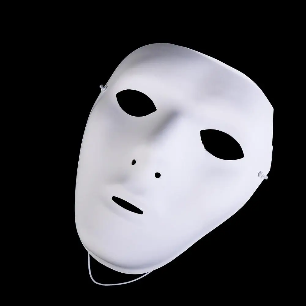 Masculino feminino branco adulto máscara adulto cosplay adereços de halloween máscara de terror trajes acessórios máscara facial completa