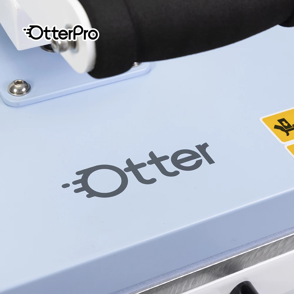 OtterPro DTF Pressa di calore a conchiglia di grandi dimensioni 40x60 cm Macchina per trasferimento di stampa digitale con cassetto