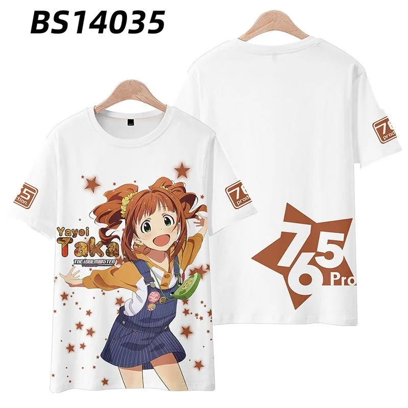 THE IDOLMASTER 3D Printing Men/Women Autumn Fashion Popular Japanese Anime Game Hoodies Sweatshirt Long Sleeves Pollover