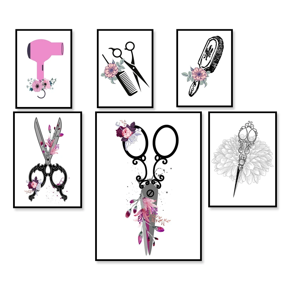

Hair salon decor, Hair salon wall art, Hair salon wall prints, Beauty salon printable, beauty salon decor