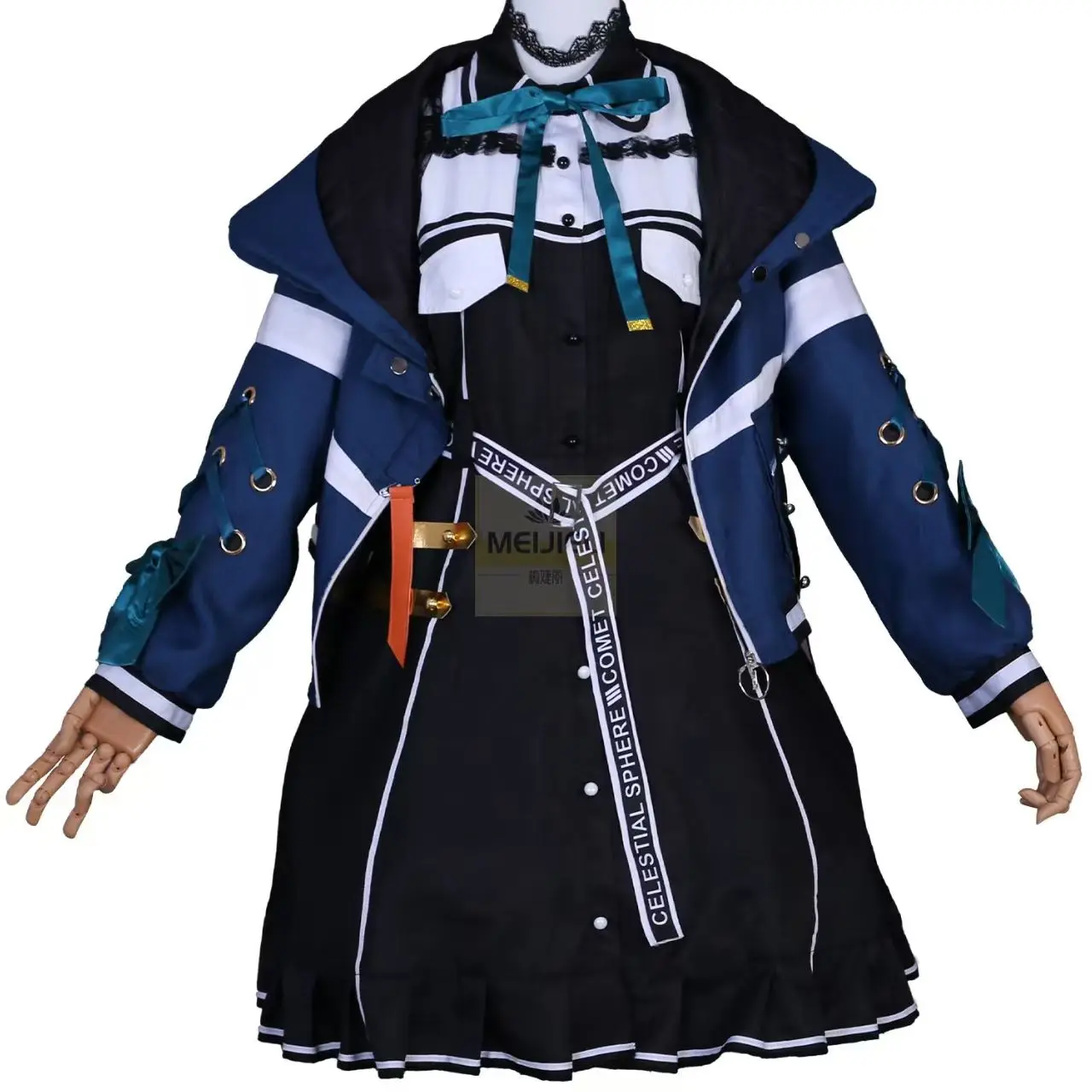 

Hololive Hoshimachi Suisei Cosplay Costume Virtual Youtuber Princess Dress And Coat Vtuber Suisui Anime Clothing Retail Wigs