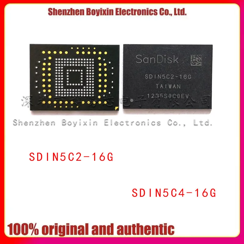 

SDIN5C2-16G SDIN5C4-16G 169 ball emmc 16G original authentic
