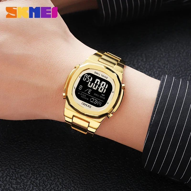 SKMEI Sport Digital Men Watches Luxury Brand Man Electronic Watch Alarm Clock Calendar Waterproof Wristwatch 2004 reloj hombre